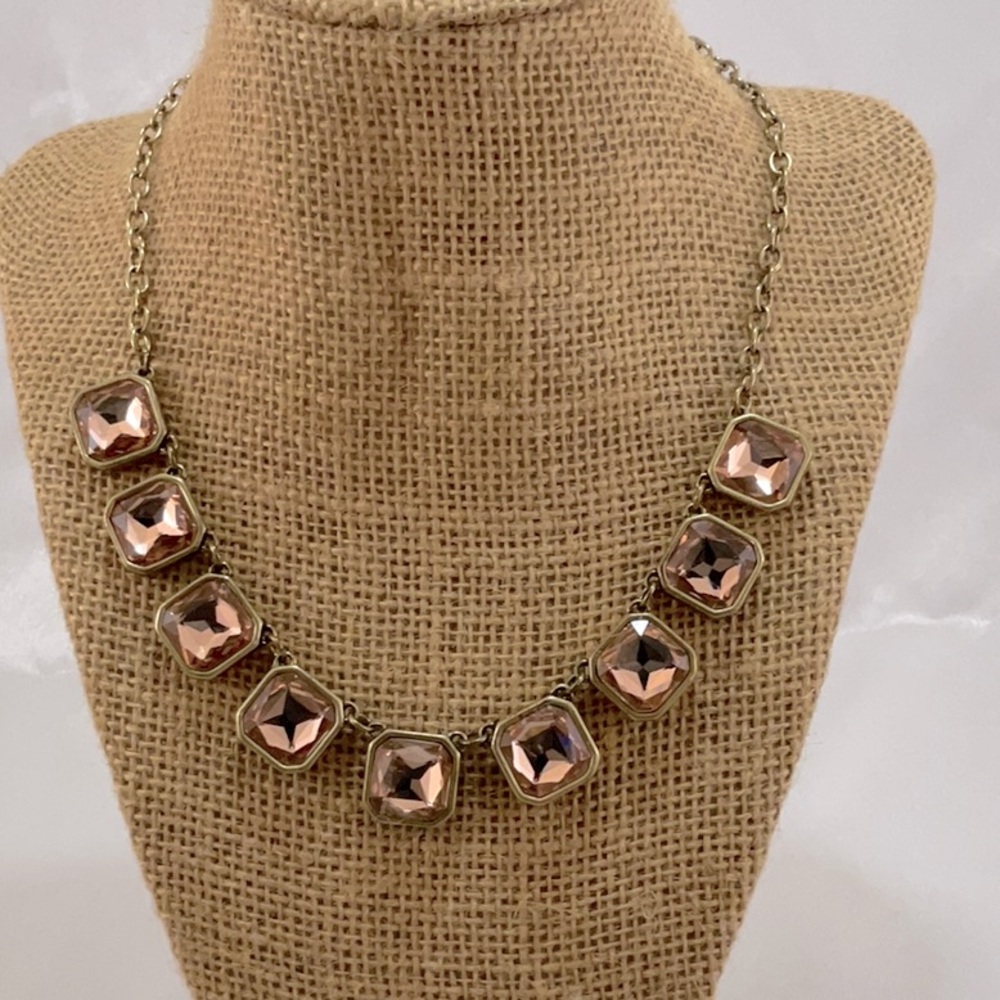 C&I Beautiful Crystal and Rhinestone Necklace